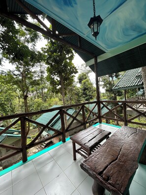 Phòng 2 giường đơn Tiêu chuẩn, quang cảnh biển | Hiên