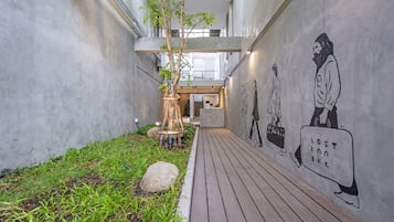 Fassade der Unterkunft