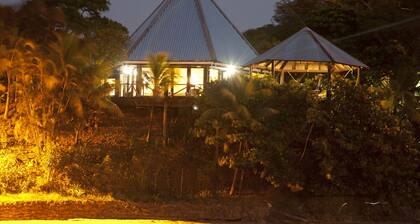 Vesi edessä Casita trooppisessa yhden hehtaarin tila