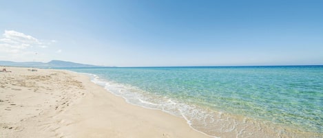 Una spiaggia nelle vicinanze