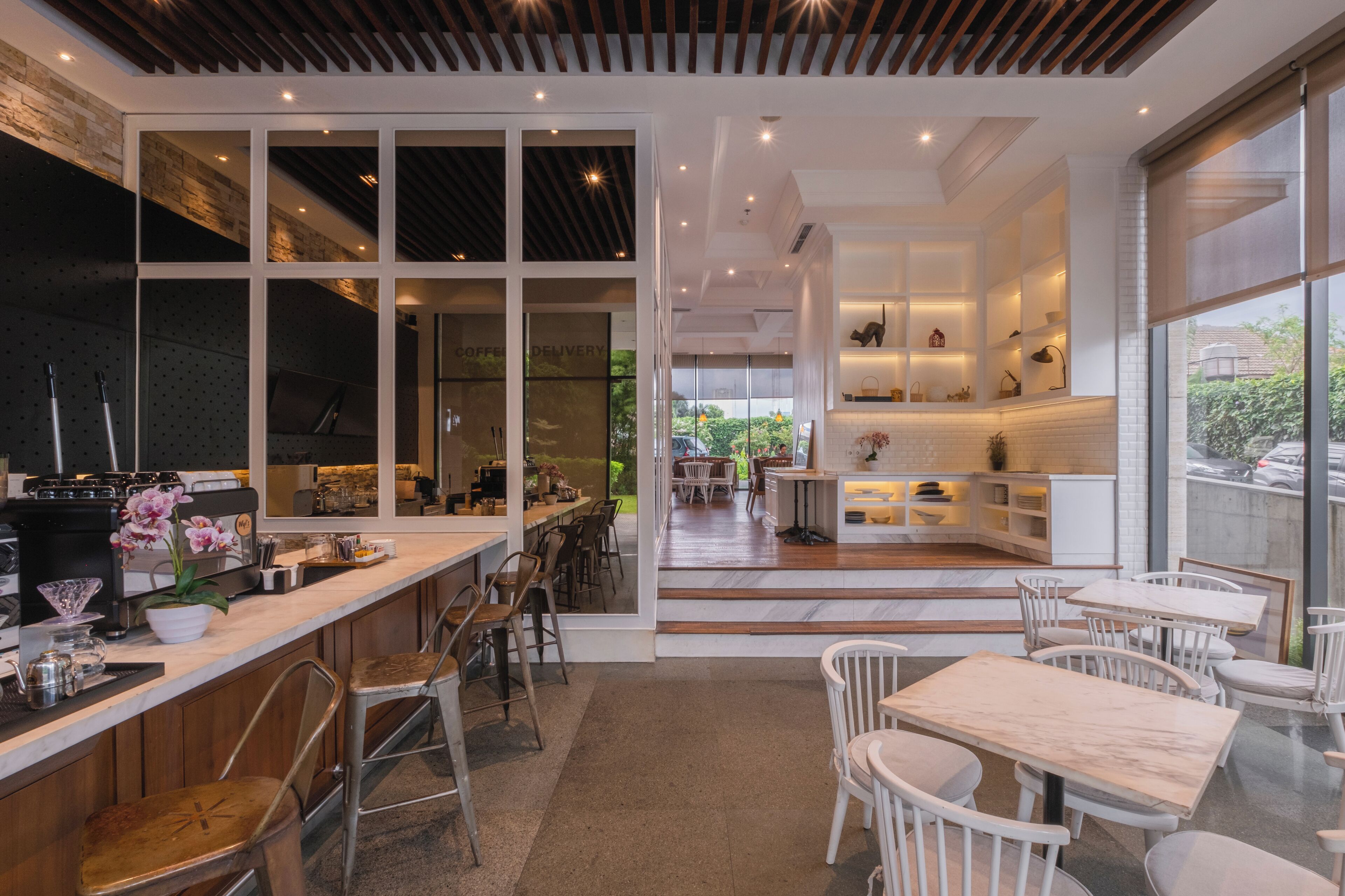 Breakfast, lunch, dinner served; local cuisine 