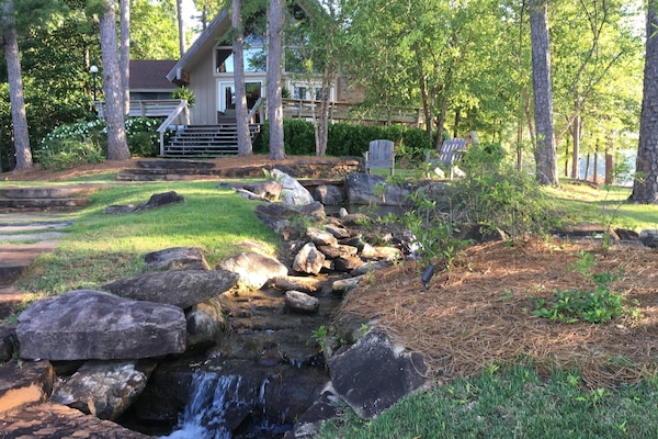 Looking from the water