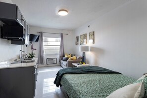 1 bedroom, WiFi, bed sheets, wheelchair access