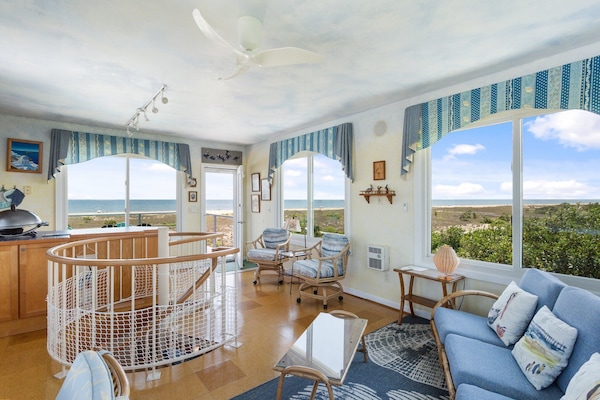 Smart-tv, dvd-afspiller, bøger, videobibliotek