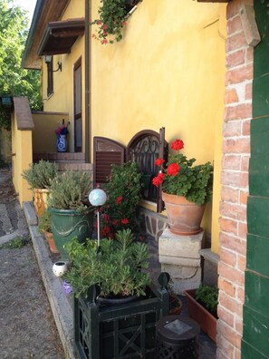 Classic Apartment, 2 Bedrooms (Olivo) | Terrace/patio - Podere La Piana (Fivizzano)