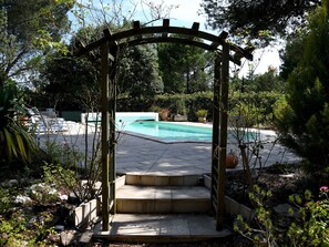 Seasonal outdoor pool