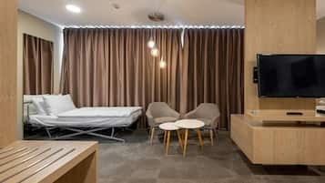 Ropa de cama hipoalergénica, colchones Select Comfort y minibar
