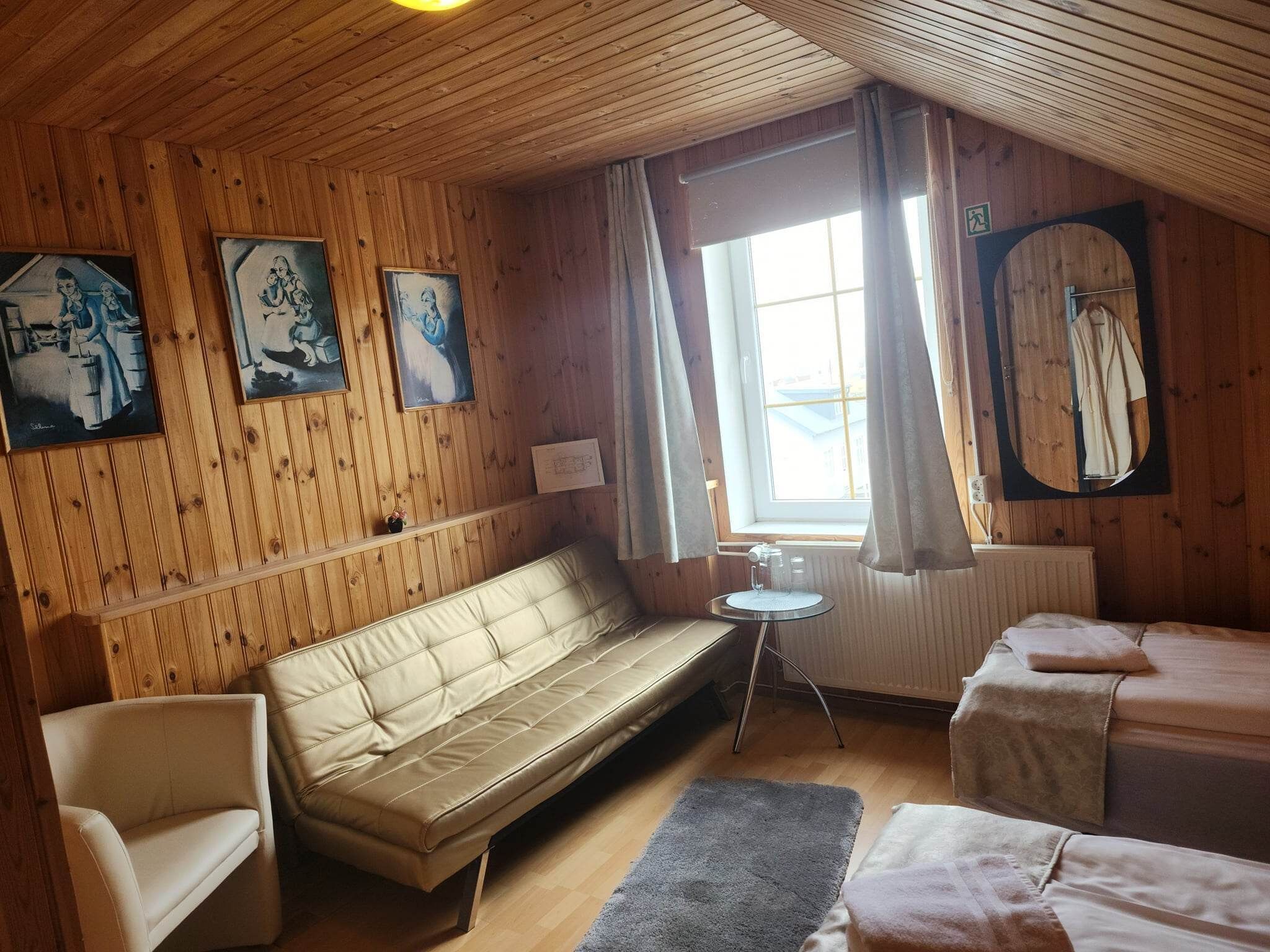 Double or Twin Room, Shared Bathroom | Blackout drapes, free WiFi, bed sheets