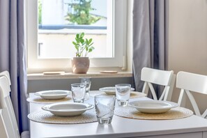 Huoneisto | Silitysrauta/-lauta, vauvansängyt, ilmainen Wi-Fi, vuodevaatteet