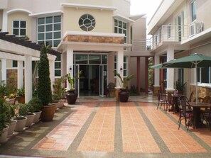 Entrada de la propiedad