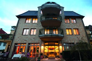 Fassade der Unterkunft