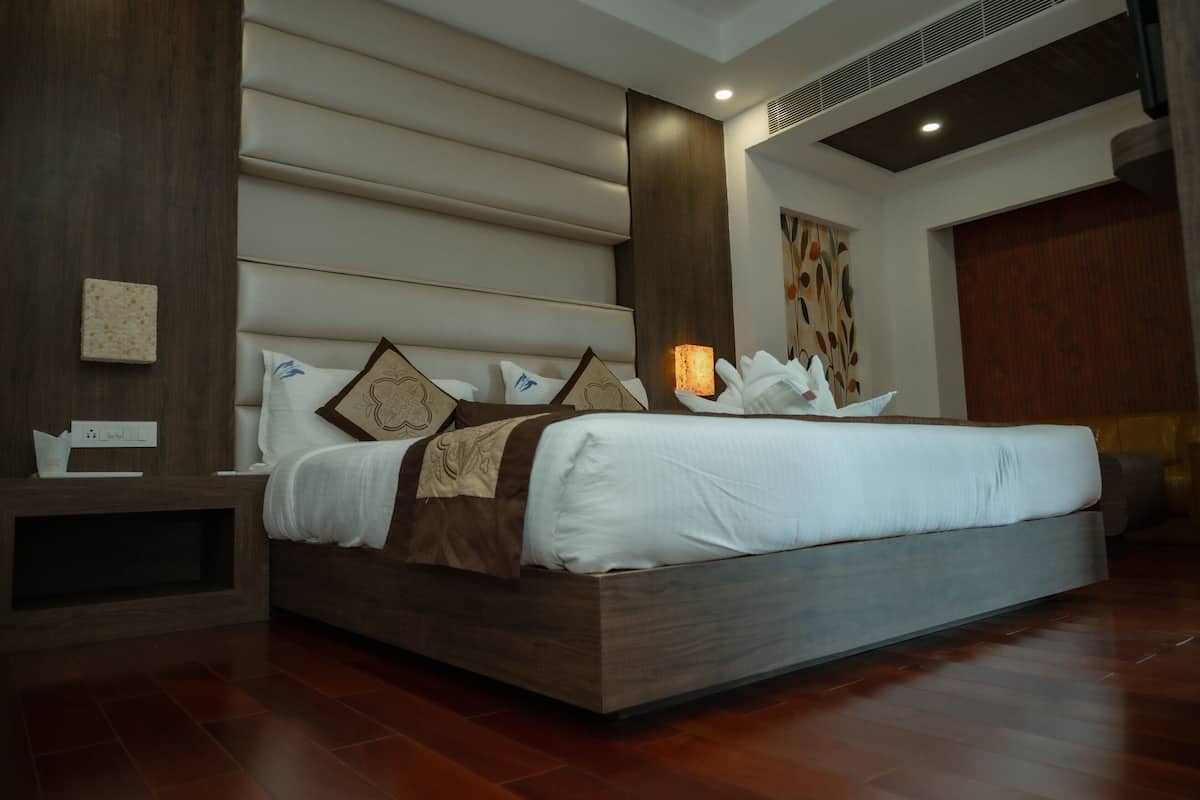Suite estudio | Minibar, ropa de cama y acceso para silla de ruedas