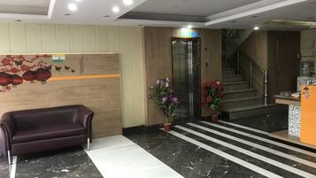 Lobby sitting area