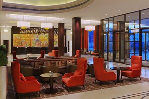 Sala de estar en el lobby