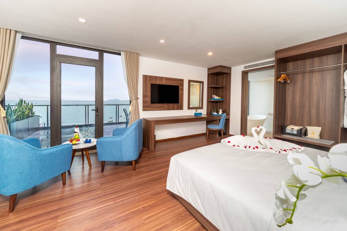 Honeymoon-Suite, Meerblick