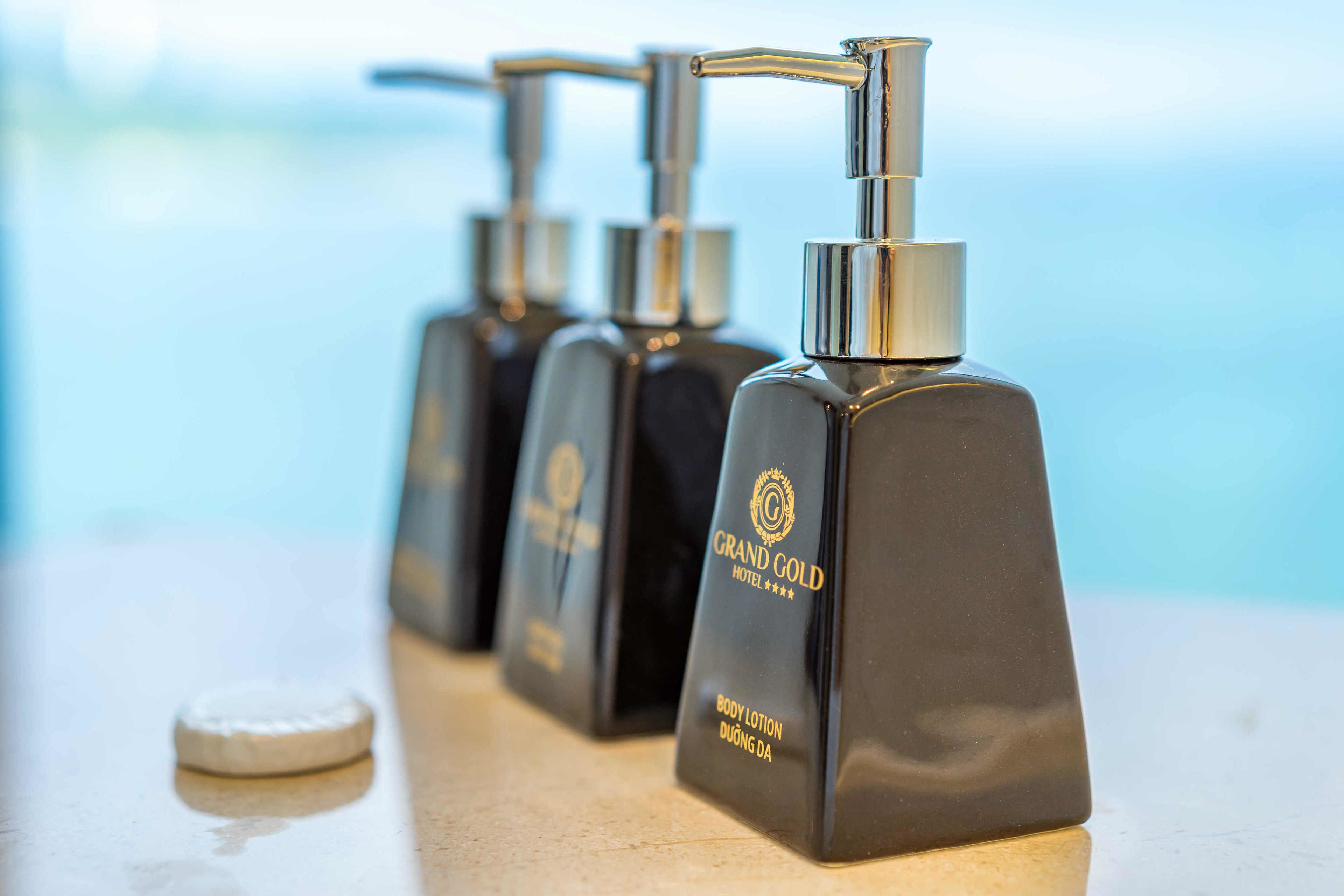 free toiletries, hair dryer, bathrobes, slippers