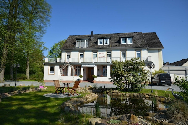 Façade de l’hébergement