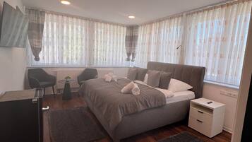 Comfort-dobbeltværelse | 1 soveværelse, strygejern/strygebræt, gratis Wi-Fi, sengetøj