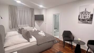 Comfort-dobbeltværelse | 1 soveværelse, strygejern/strygebræt, gratis Wi-Fi, sengetøj