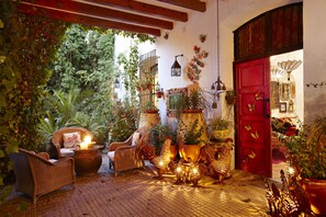 Entrada al alojamiento