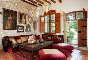 Zona de estar del vestíbulo