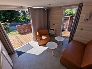 Living area - Camping du Manoir de Penn ar Ster (La Foret-Fouesnant)