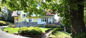 Façade de l’hébergement