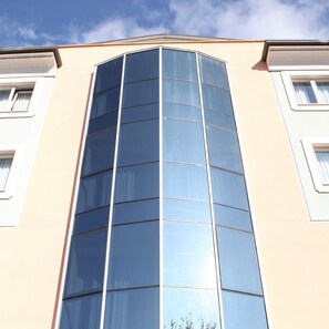 Façade de l’hébergement