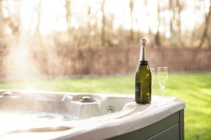 Chalet, 3 Bedrooms, Hot Tub (Montrose) | Terrace/patio - Loch Lomond Luxury Lodges (Drymen)