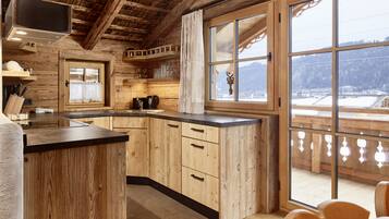 Design-Chalet, 2 Schlafzimmer (zzgl. 160,00 EUR Reinigungsgebühr) | Eigene Küche