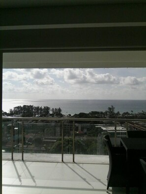 Two Bedrooms Condo | View from room - Sunset Plaza by Wachinee (Karon)