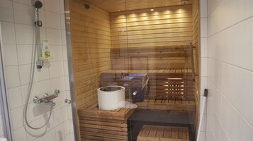 Ducha, artículos de tocador gratuitos, secador de pelo, toallas