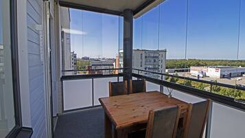 Pro Apartments 1, Sauna (Meijerinkatu 8 A 59) | Ylelliset vuodevaatteet, äänieristys, silitysrauta/-lauta, lisävuoteet
