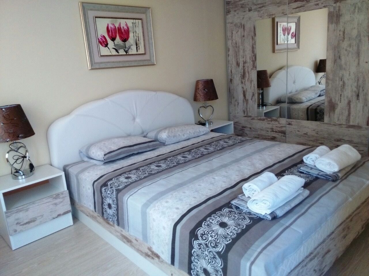 Apartment, 1 Bedroom, Kitchen | Memory-foam beds, individually furnished, desk, iron/ironing board