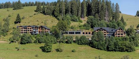 Voorkant van accommodatie