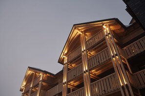 Front of property - evening/night - Black Forest Lodge (Feldberg)