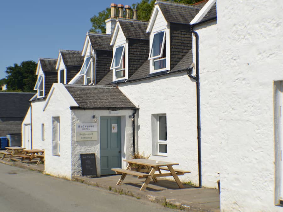 Entrada da propriedade