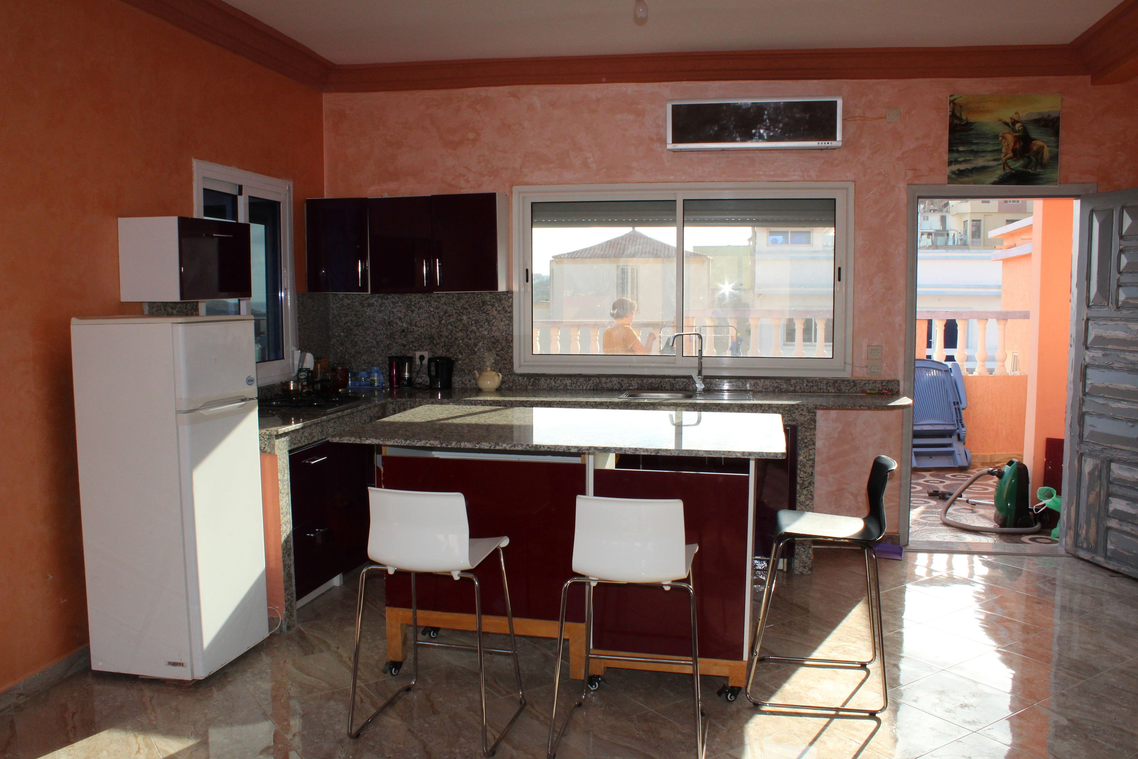 Apartament, 2 dormitoris | Cuina privada | Frigorífic, microones, forn i placa de cuina 