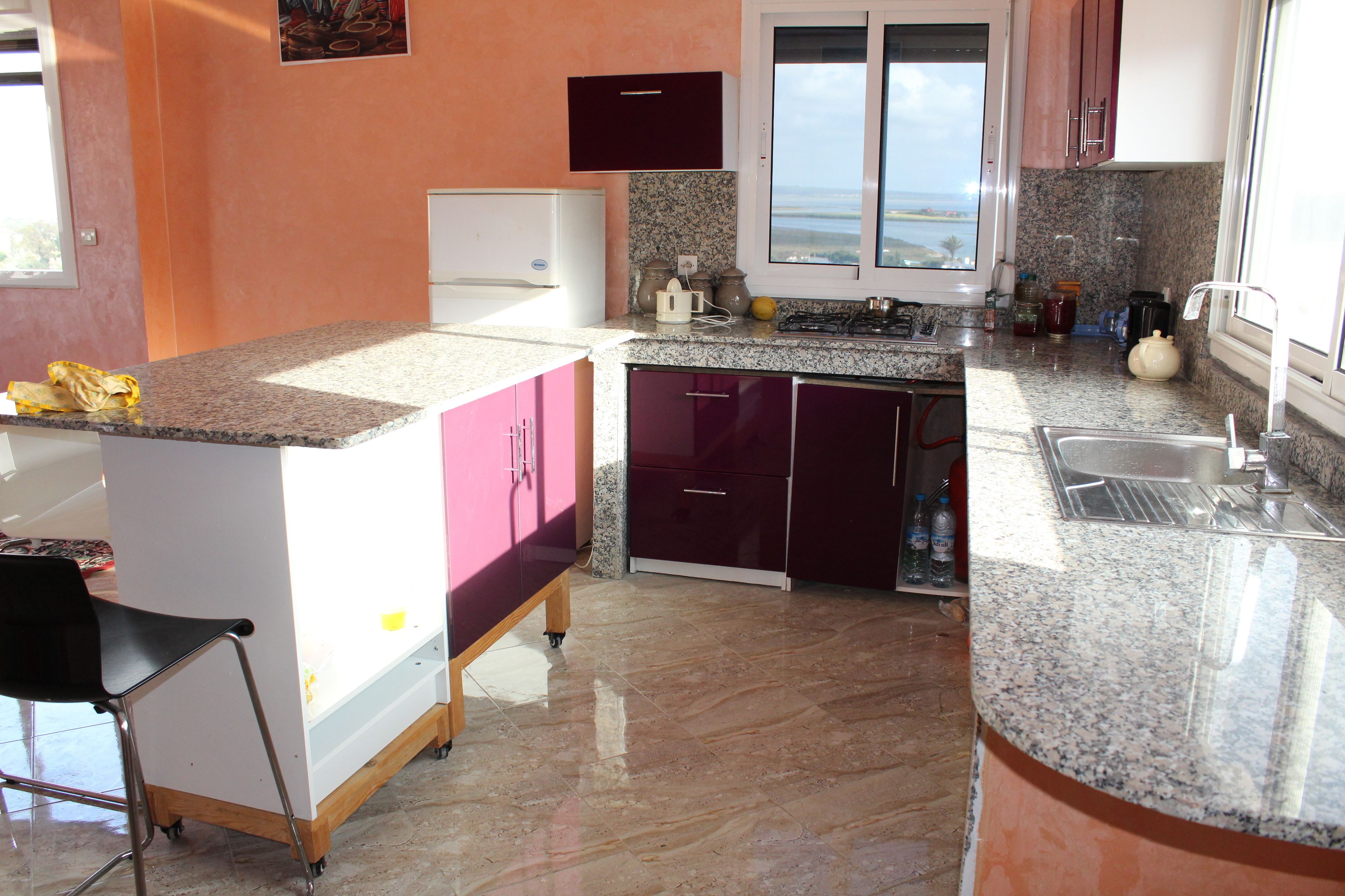 Apartment, 1 Bedroom | Private kitchen | Fridge, microwave, oven, stovetop