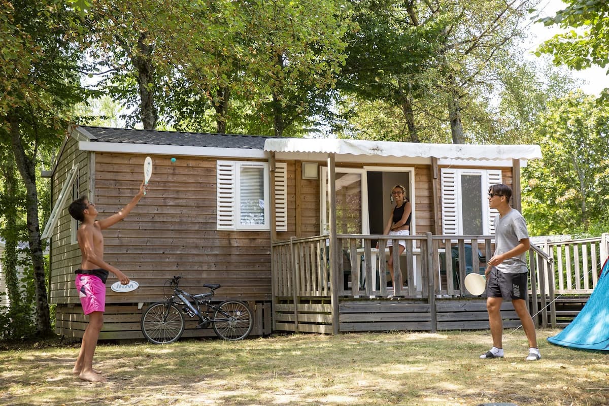 Mobil-home Confort | 테라스/파티오