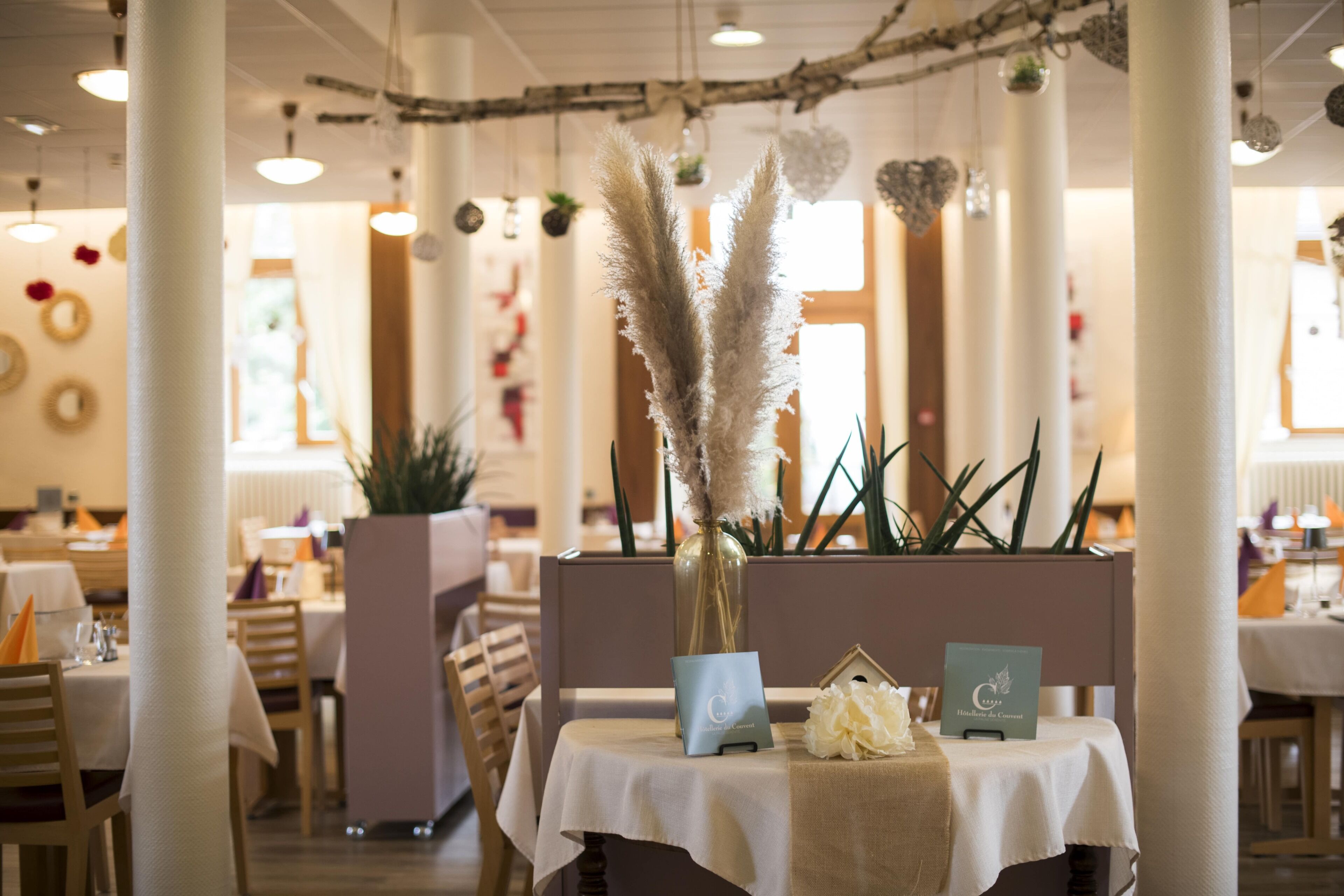 lunch and dinner served, local cuisine