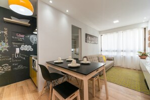 Apartment | Dining - Excelente flat em Setúbal, Boa Viagem 1Q 3 pessoas. Conforto e ótima localização PM802 (Recife)