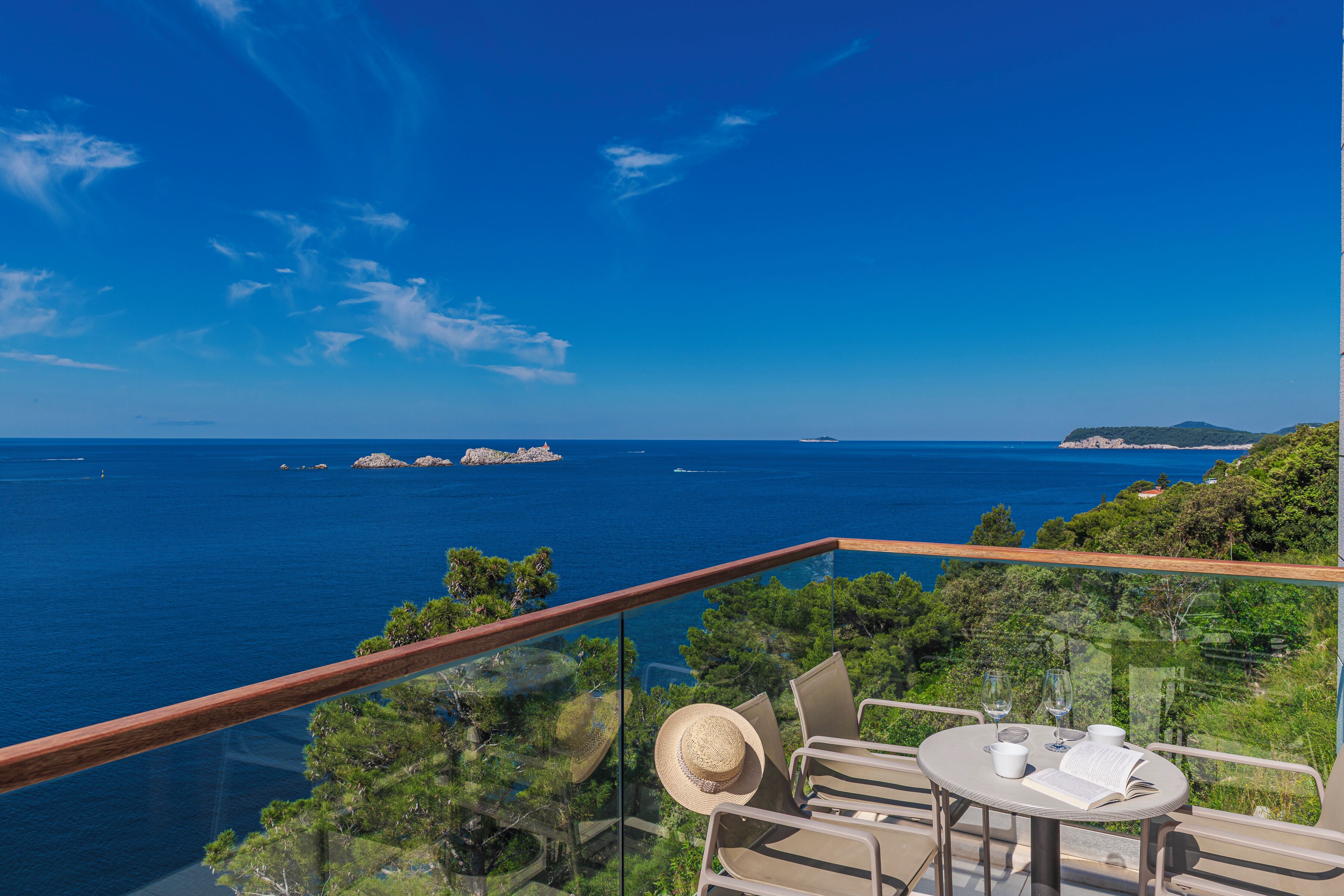 Appartement Luxe, 1 chambre, balcon, vue océan | Vue de la chambre