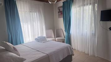 Premium bedding, free WiFi, bed sheets