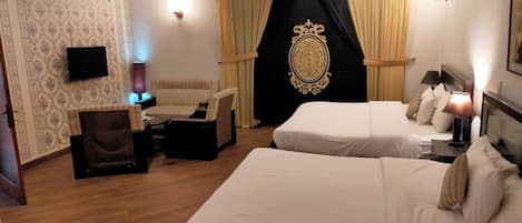 Executive Double Room | 3 bedrooms, minibar, desk, laptop workspace