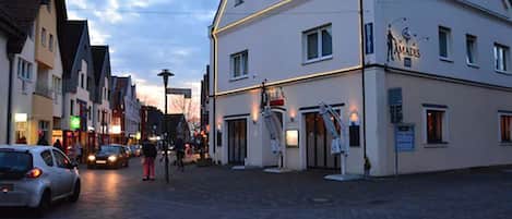 Voorkant van accommodatie