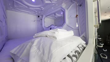 Hypo-allergenic bedding, down duvets, memory-foam beds