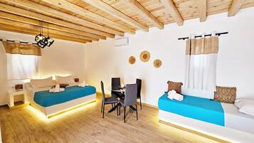 Deluxe Studio | 1 quarto, roupas de cama de algodão egípcio, roupas de cama premium