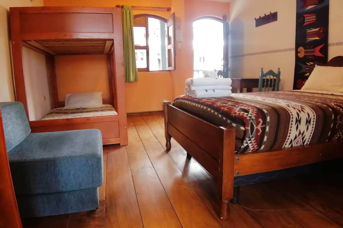 family quadruple room | 1 bedroom, free wifi, bed sheets