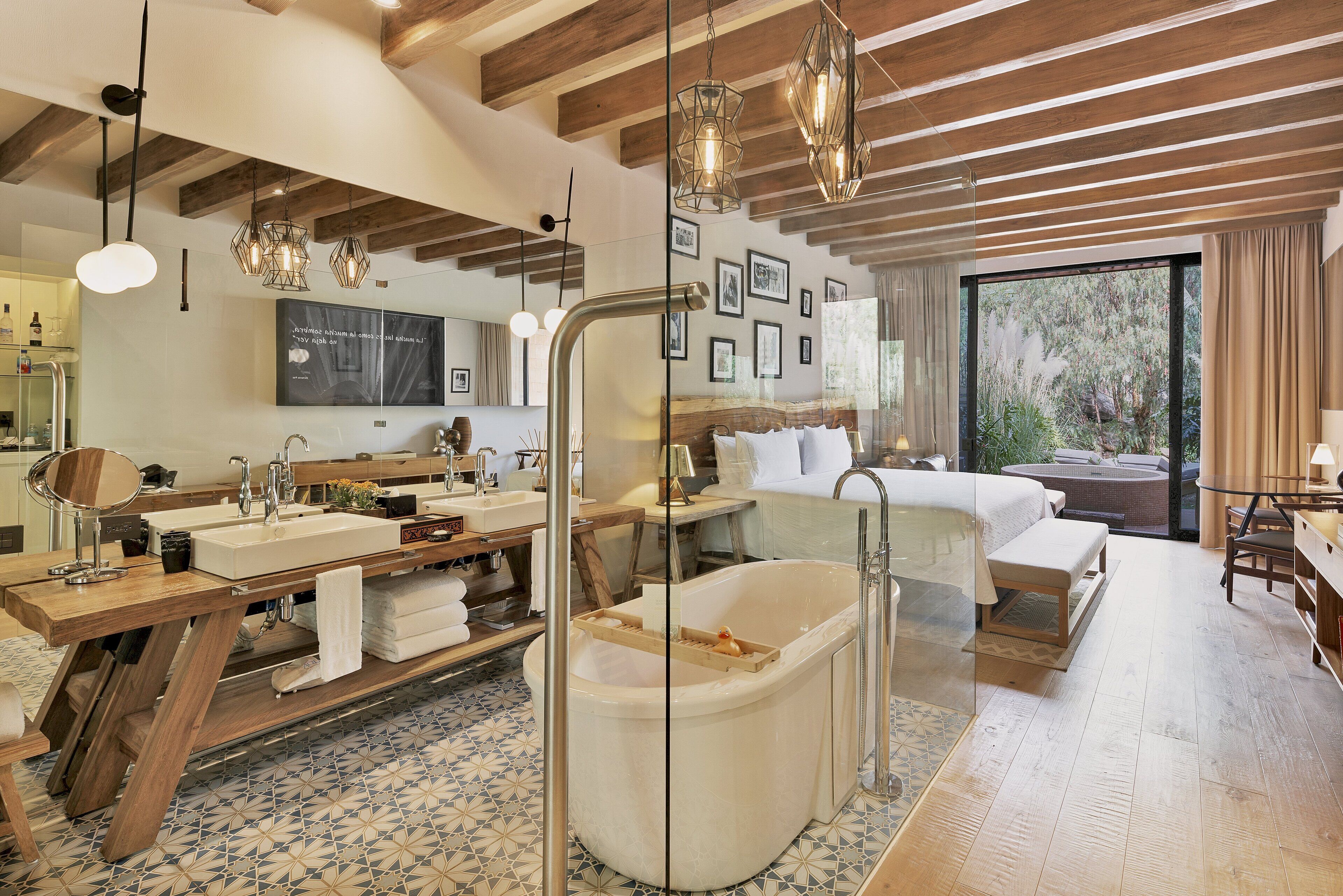 Suite, 1 King Bed (Serenity Suite, Plunge Pool) | Egyptian cotton sheets, premium bedding, down duvets, pillow-top beds